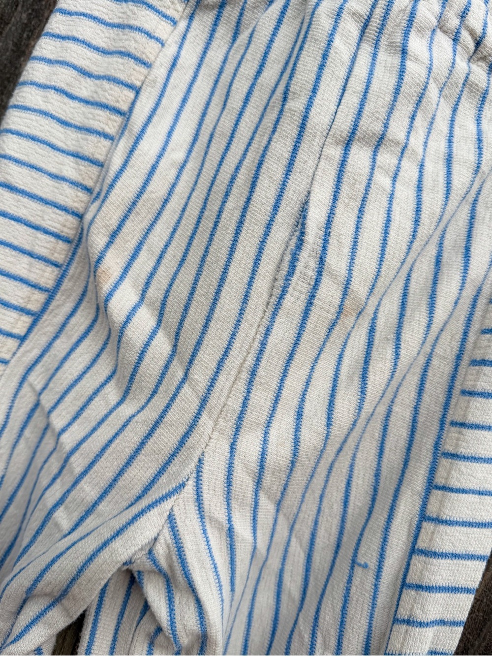 DISCOUNT Zara Kids Girl Striped Jumpsuit Romper 6 Play Condition Outfit Soft - Picture 9 of 10